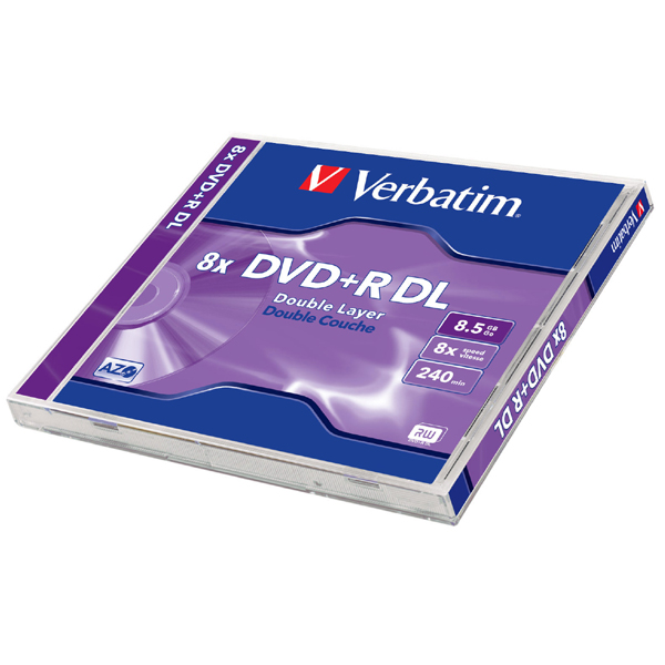 Verbatim AZO DVD+R DL 8X 8.5GB
